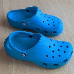 CROCS Teal Classic Clogs Women's‎ Sz 7
